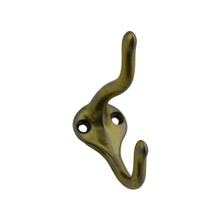 Ives Commercial Aluminum Coat and Hat Hook Antique Brass Finish 571A5